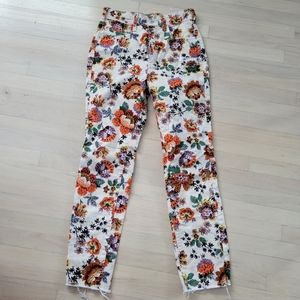 Anthropologie Pilcro High Rise Cigarette Jean Size 26